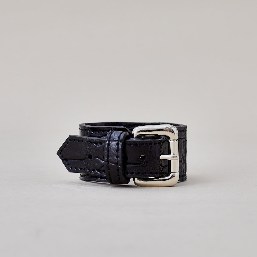 入荷のお知らせ　buckle bracelet M / co22ssbb020 / crocodile leather