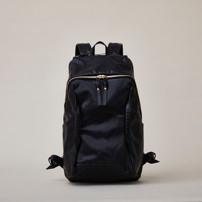 Notice of arrival co19fwtr010 / turtle RUCK / cow leather / Black