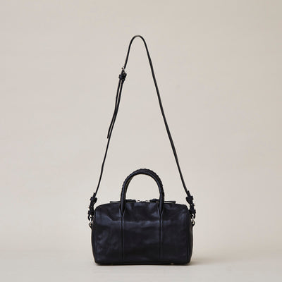 入荷のお知らせ co17sssd030 / stone drum24 / oil shrink leather / Black