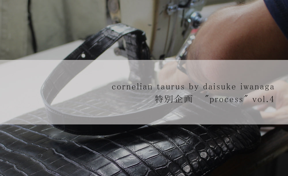 cornelian taurus by daisuke Iwanaga 特別企画 “process” vol.4 by SHELTERⅡ