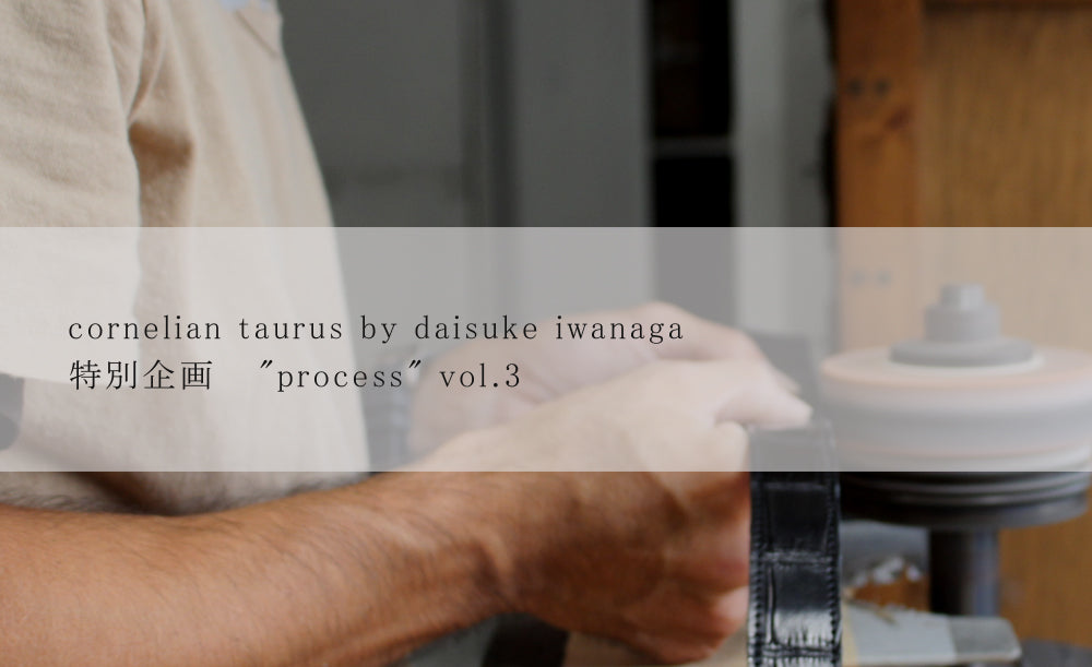 cornelian taurus by daisuke iwanaga  特別企画　”process”vol.3 by SHELTERⅡ