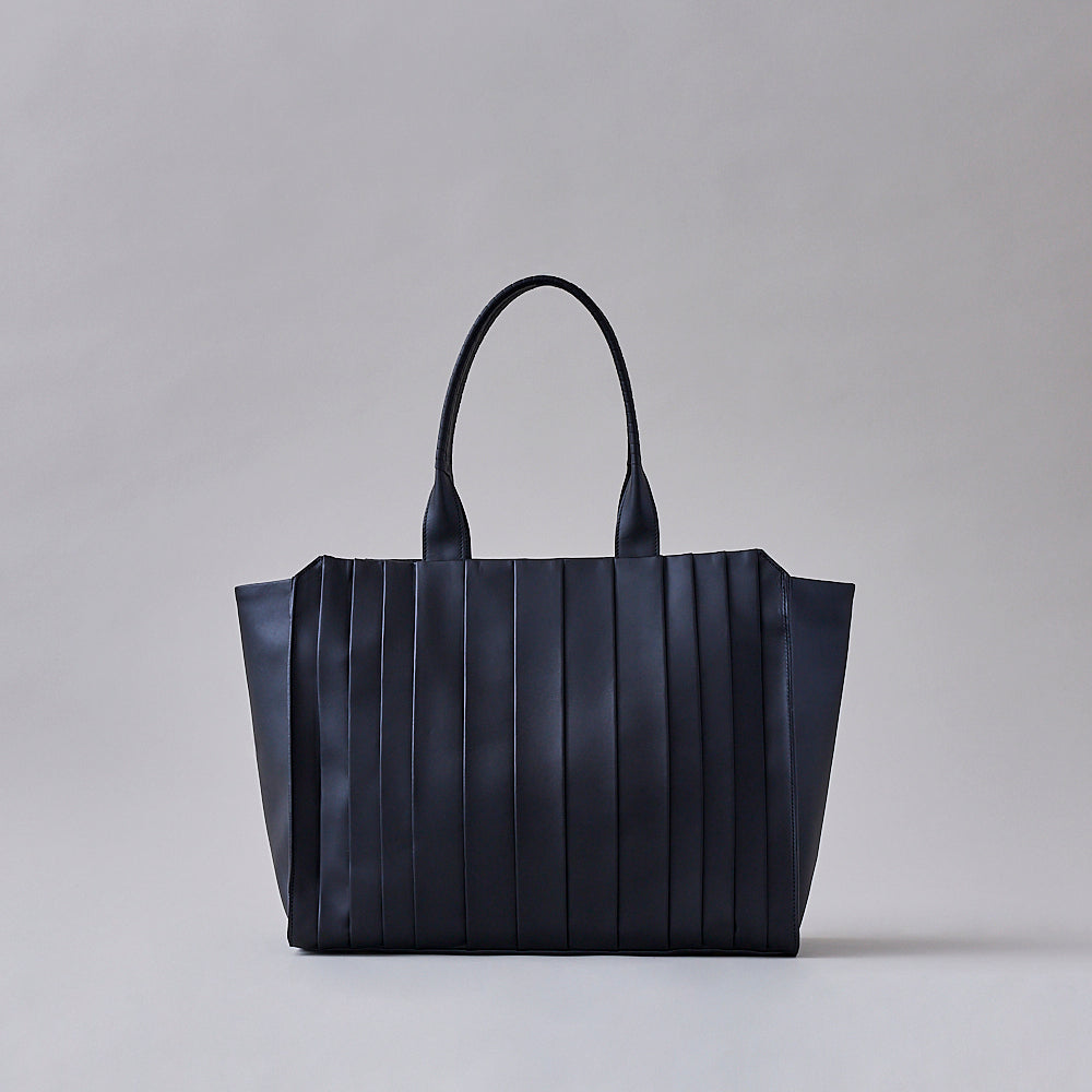 wave tote L / co26sswt010 / tea husk leather(cow leather