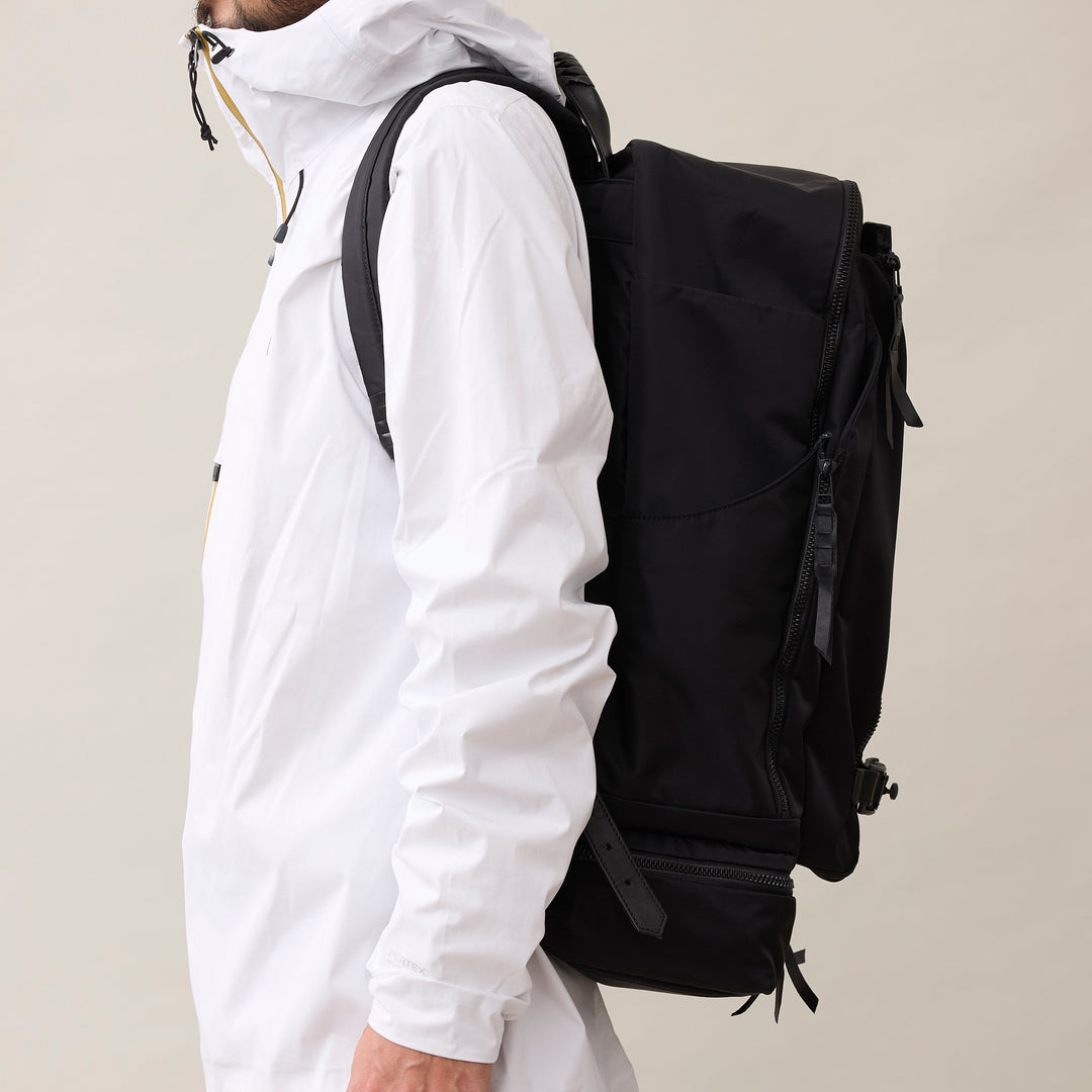 athletic sack C38 / co26ssac38 / W pit shrink leather /R Nylon