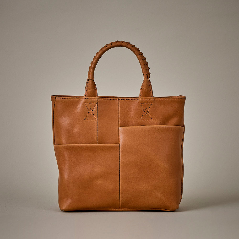 parallel tote SP / co22fwpts040 / cow leather – cornelian taurus